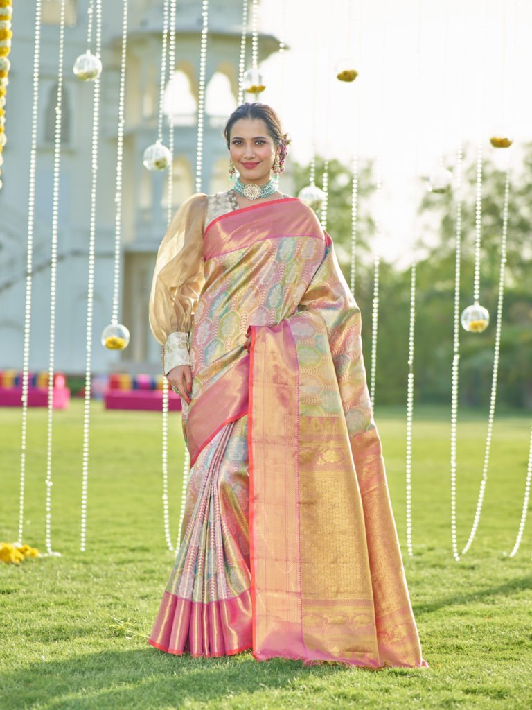 While the blouse is a relatively recent addition to the saree, it has become a style statement in its own right.