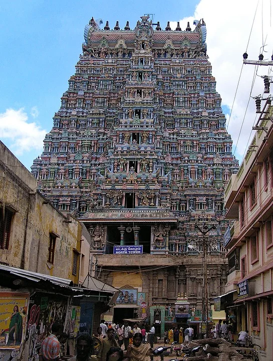 Kanchipuram  Temple Tower (Gopuram)