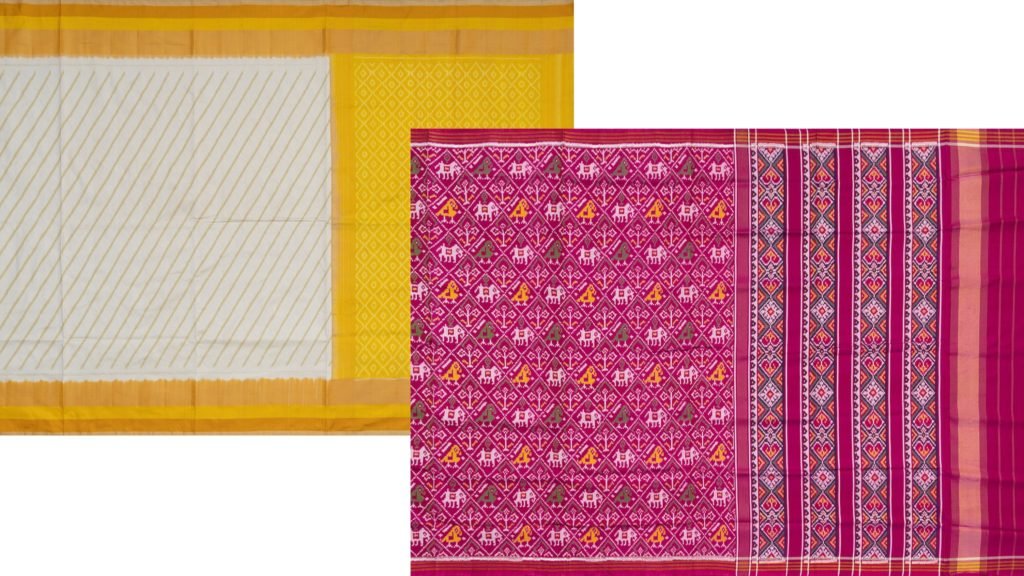 various collections of ikat sarees